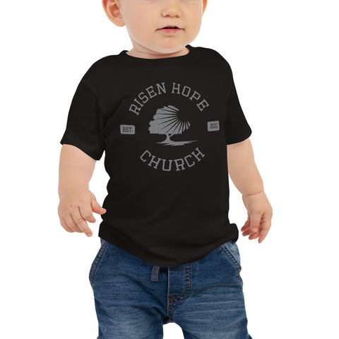 Risen Hope T-Shirt - Baby (Grey Logo)