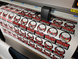 Custom Printed Stickers - 3" x 3"